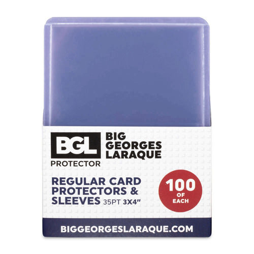 Card Protectors & Sleeves 100-Pack Combo - 35pt